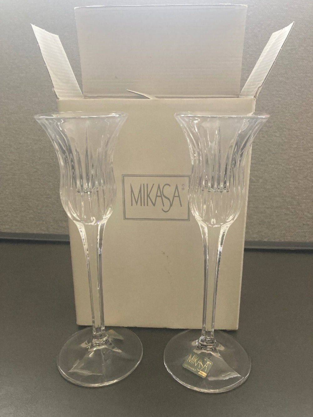 Mikasa "Icicles" 8" Candleholders